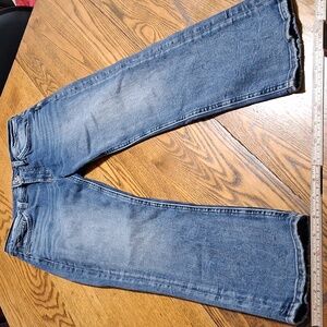 SILVER Jeans Womens  28 X 23.5 BLUE BRITT CAPRI Preowned Used